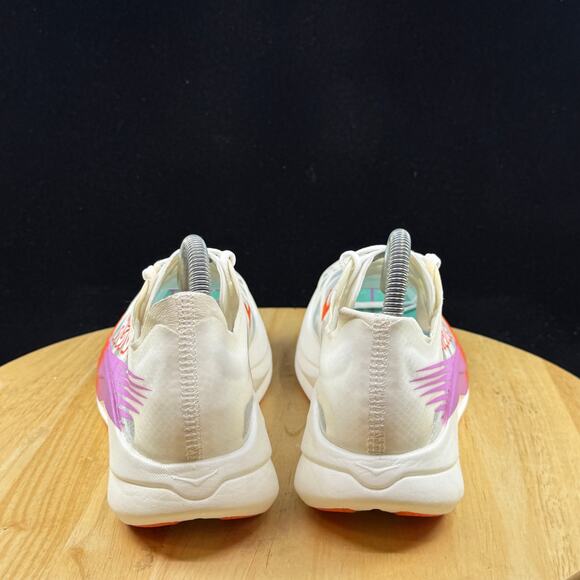 New Hoka One One HOKA Rocket X 2 Frost Lava Running Shoes Women’s Sz 7.5 1127927 - Picture 3 of 10